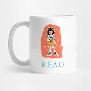 Book Love - Read Print Mug